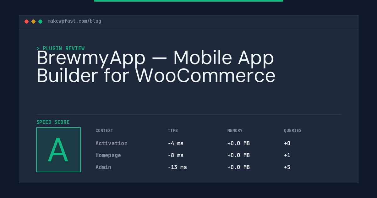 BrewmyApp — Mobile App Builder for WooCommerce - MakeWPFast