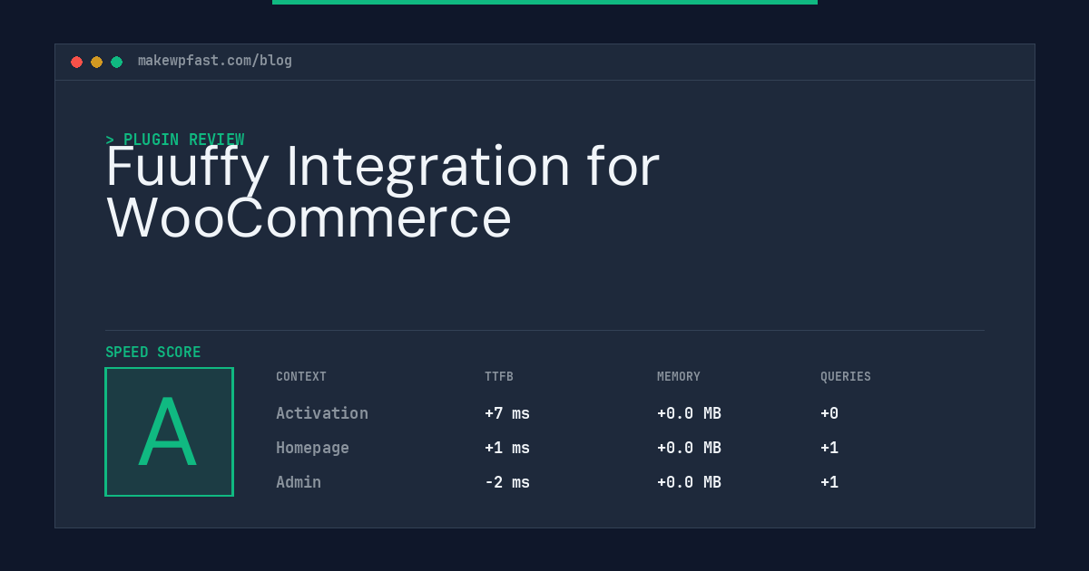 Fuuffy Integration for WooCommerce - MakeWPFast