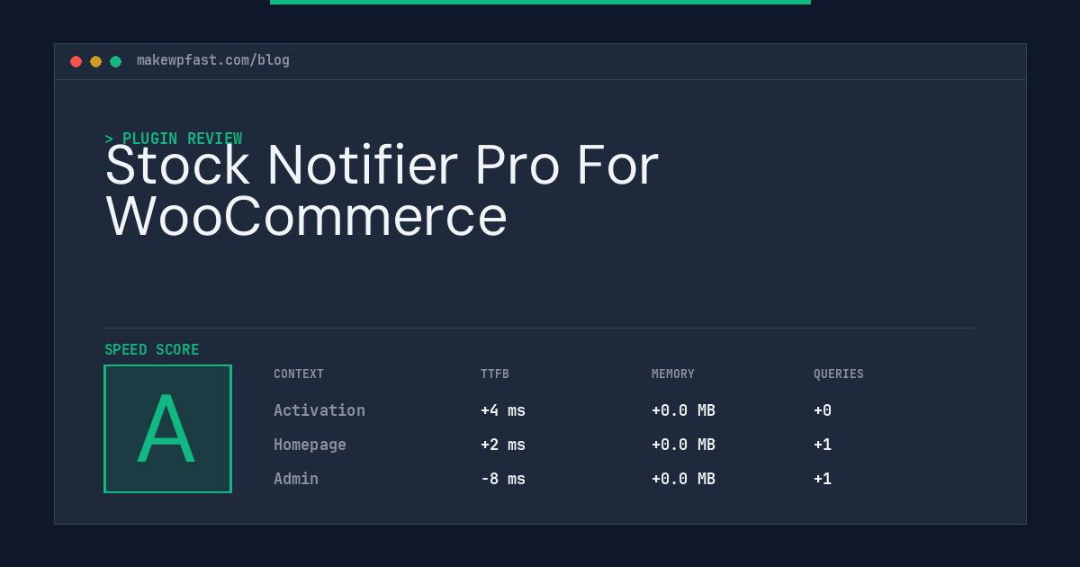 Stock Notifier Pro For WooCommerce - MakeWPFast