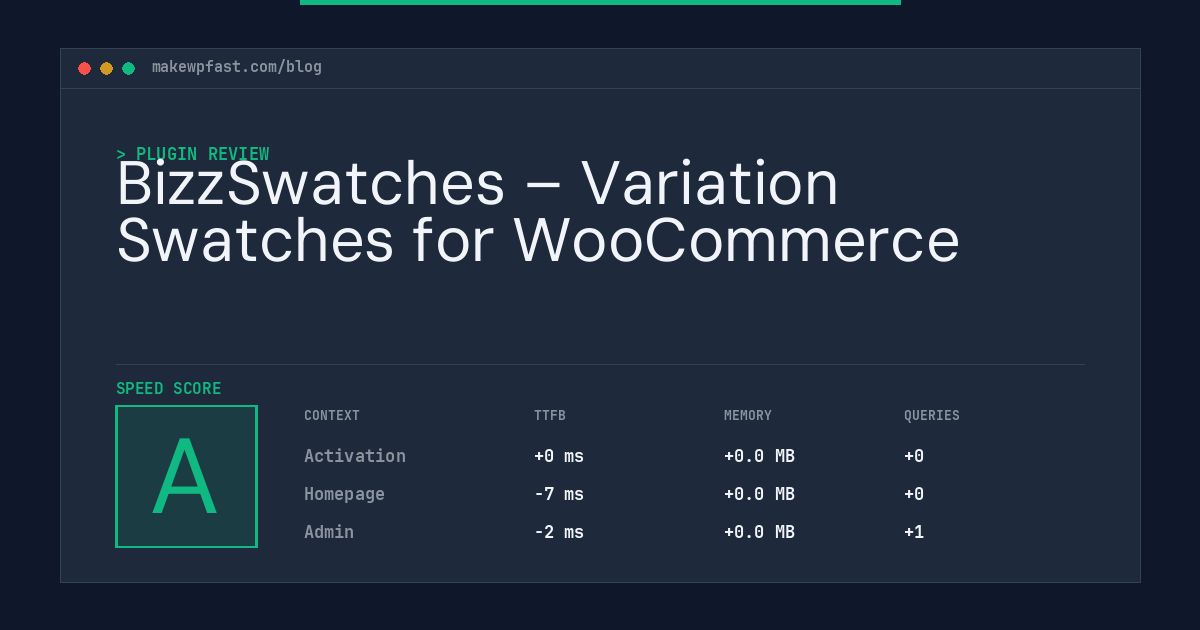 BizzSwatches – Variation Swatches for WooCommerce - MakeWPFast
