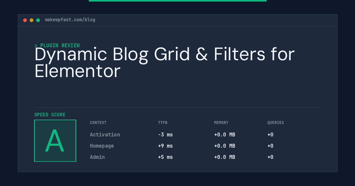 Dynamic Blog Grid & Filters for Elementor - MakeWPFast