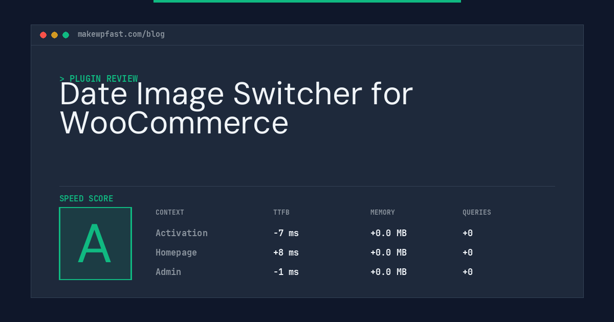 Date Image Switcher for WooCommerce - MakeWPFast