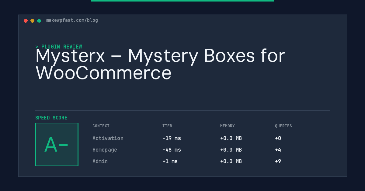 Mysterx – Mystery Boxes for WooCommerce - MakeWPFast