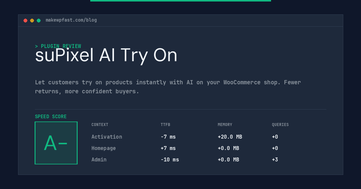 suPixel AI Try On - MakeWPFast