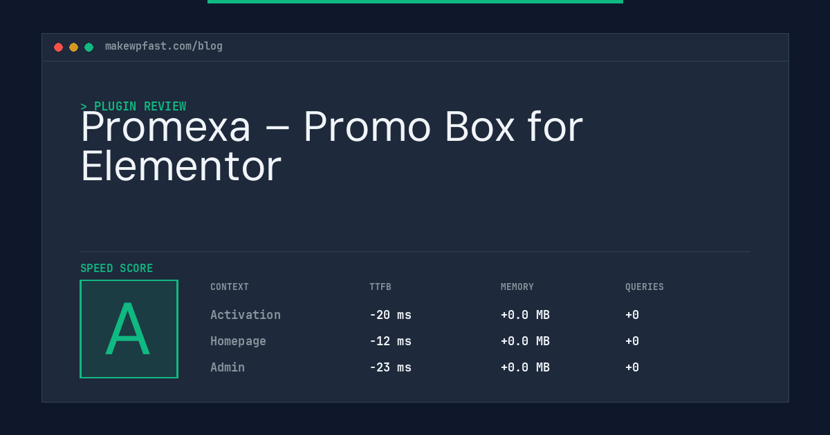 Promexa – Promo Box for Elementor - MakeWPFast
