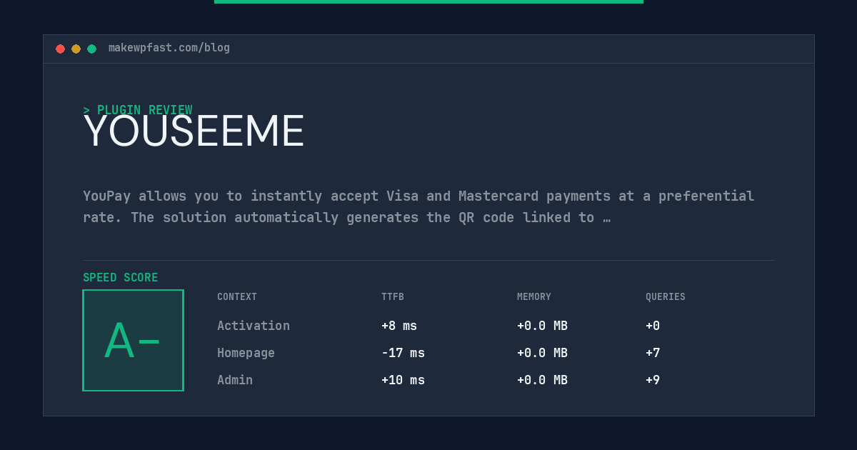 YOUSEEME - MakeWPFast