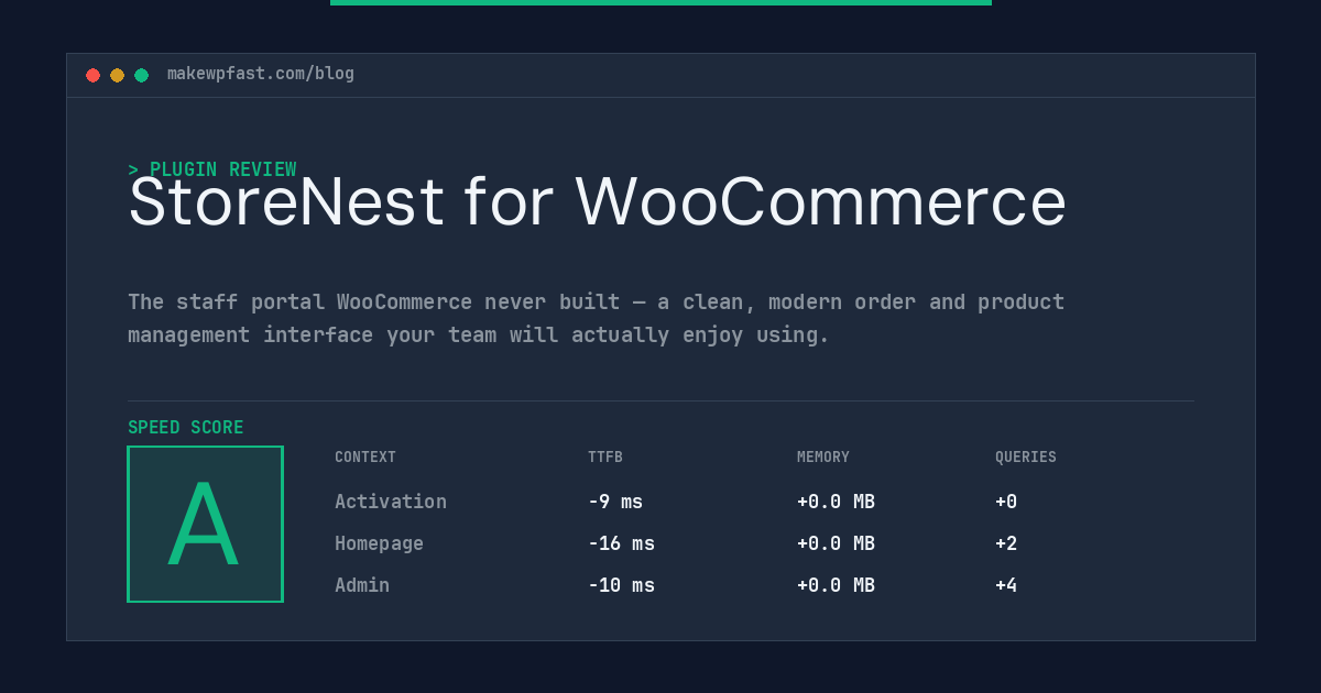 StoreNest for WooCommerce - MakeWPFast