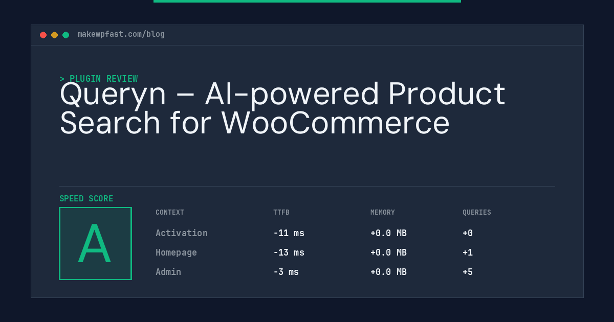 Queryn – AI-powered Product Search for WooCommerce - MakeWPFast