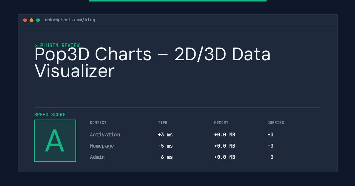 Pop3D Charts – 2D/3D Data Visualizer - MakeWPFast