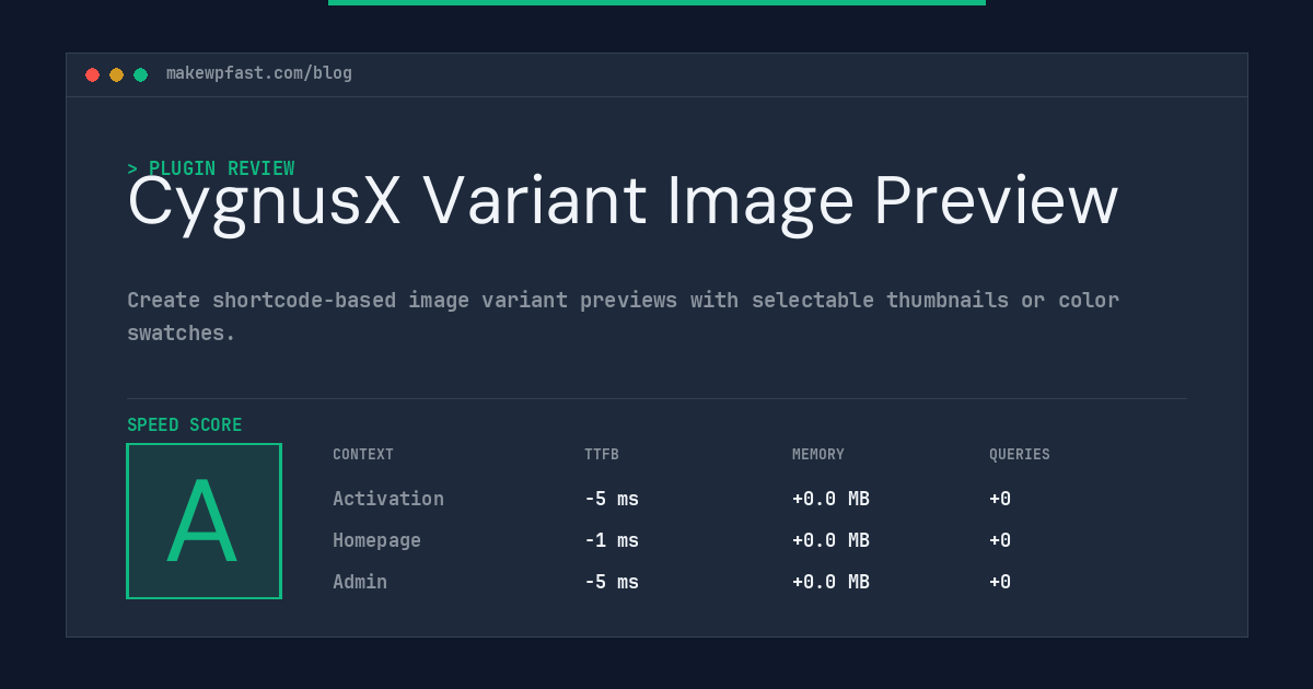 CygnusX Variant Image Preview - MakeWPFast