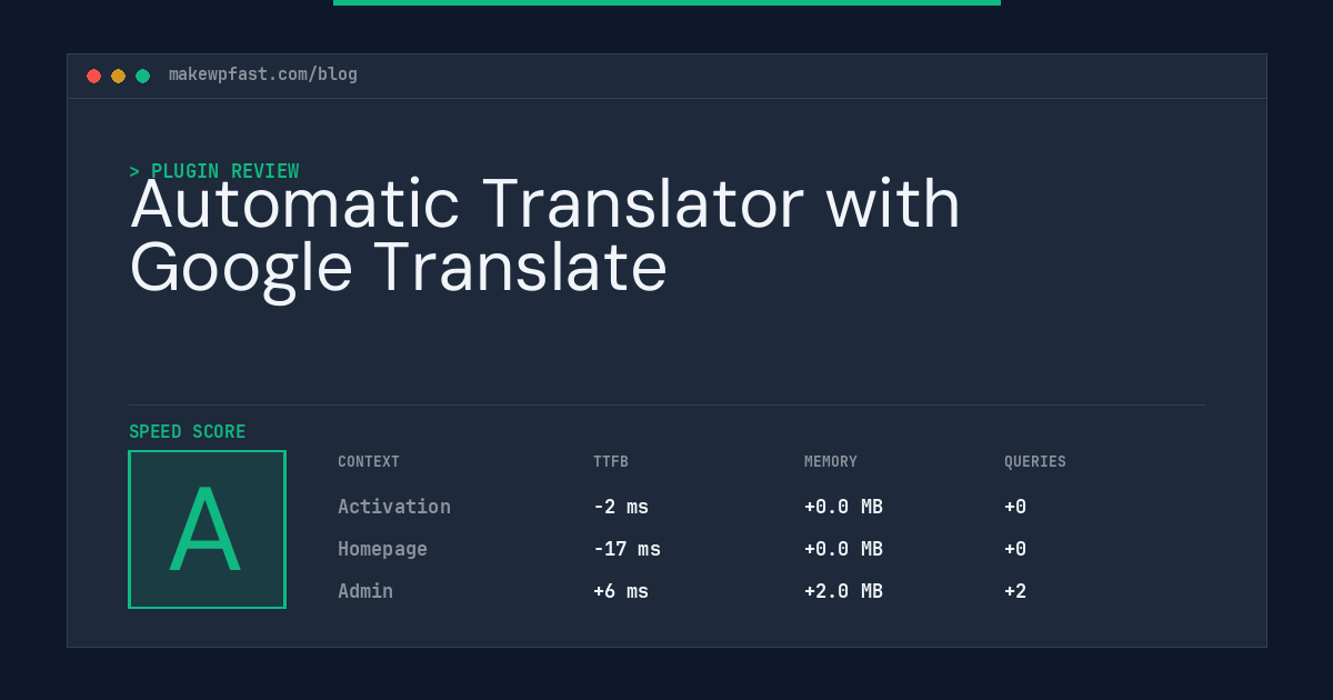Automatic Translator with Google Translate - MakeWPFast