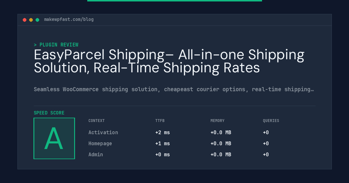 EasyParcel Shipping– All-in-one Shipping Solution, Real-Time Shipping Rates - MakeWPFast
