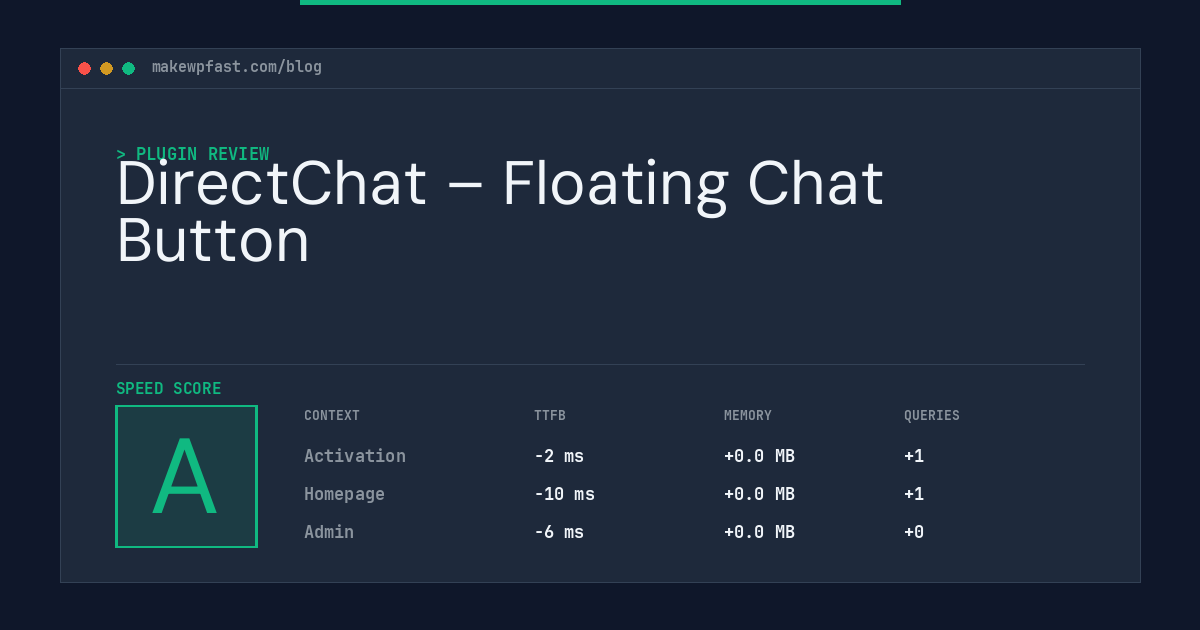 DirectChat – Floating Chat Button - MakeWPFast