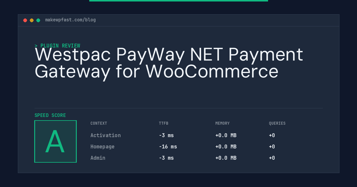 Westpac PayWay NET Payment Gateway for WooCommerce - MakeWPFast