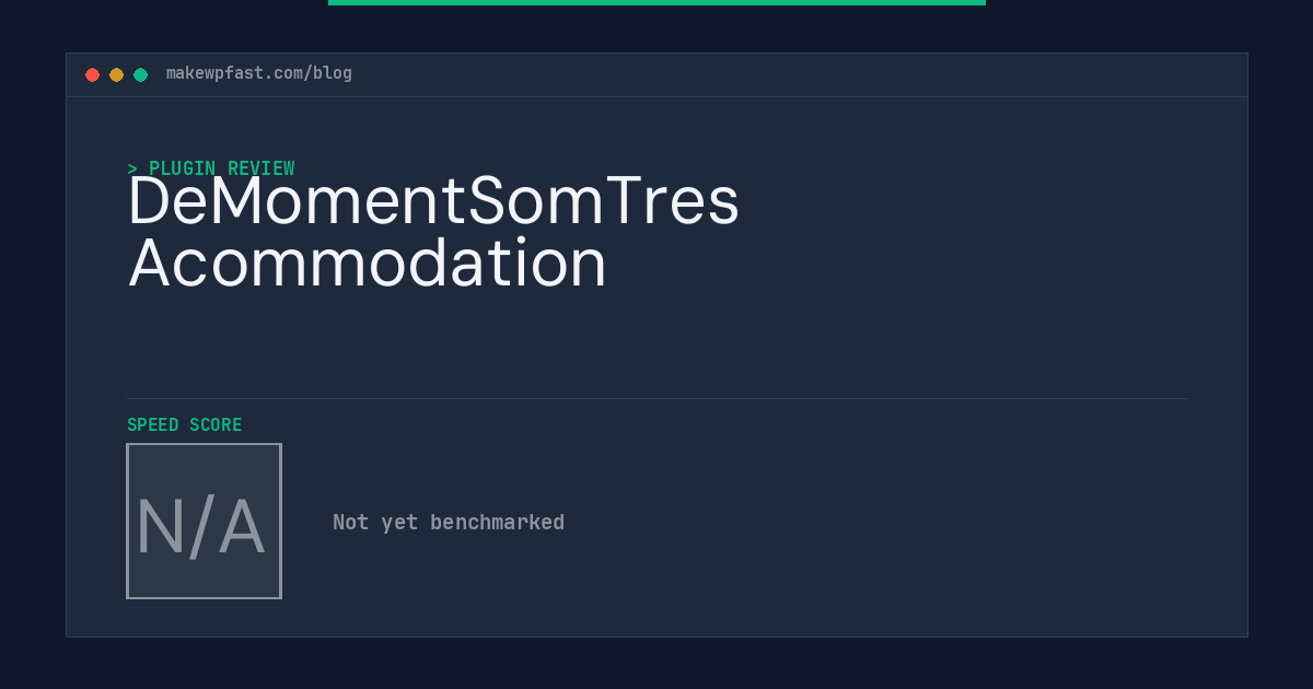 DeMomentSomTres Acommodation - MakeWPFast
