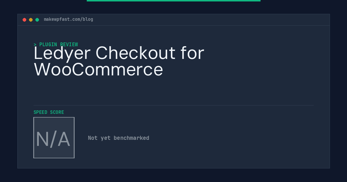 Ledyer Checkout for WooCommerce - MakeWPFast