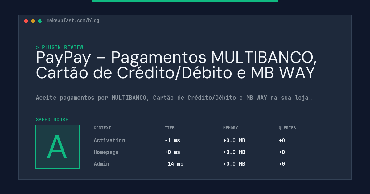 PayPay – Pagamentos MULTIBANCO, Cartão de Crédito/Débito e MB WAY - MakeWPFast