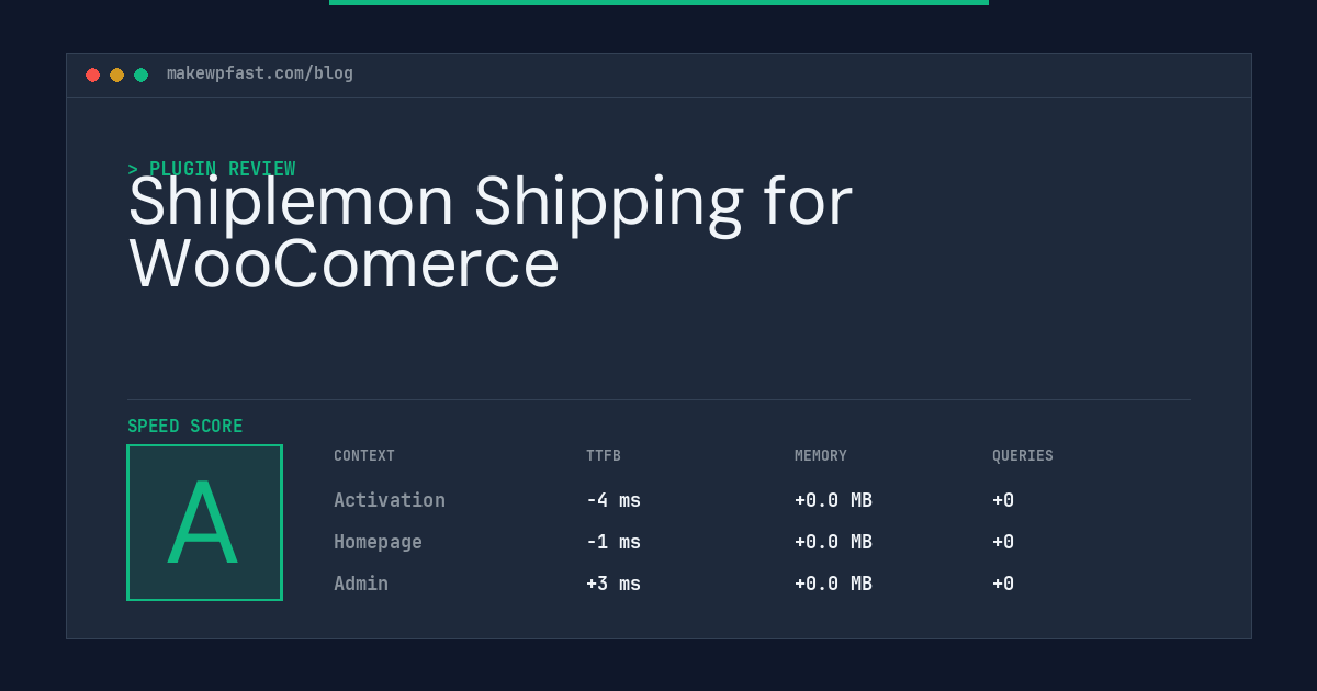 Shiplemon Shipping for WooComerce - MakeWPFast