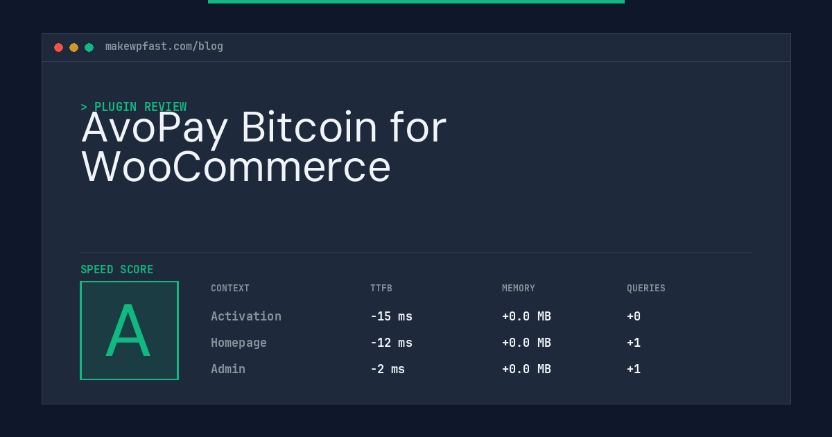 AvoPay Bitcoin for WooCommerce - MakeWPFast