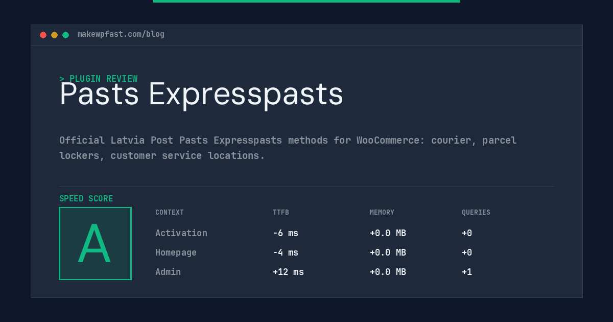 Pasts Expresspasts - MakeWPFast
