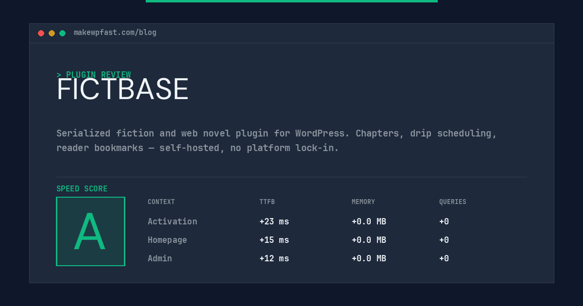 FICTBASE - MakeWPFast