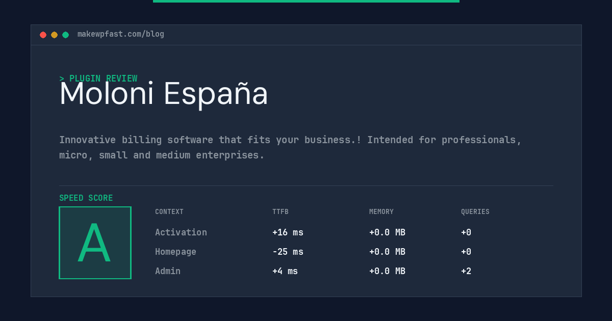 Moloni España - MakeWPFast