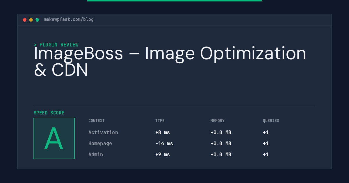 ImageBoss – Image Optimization & CDN - MakeWPFast