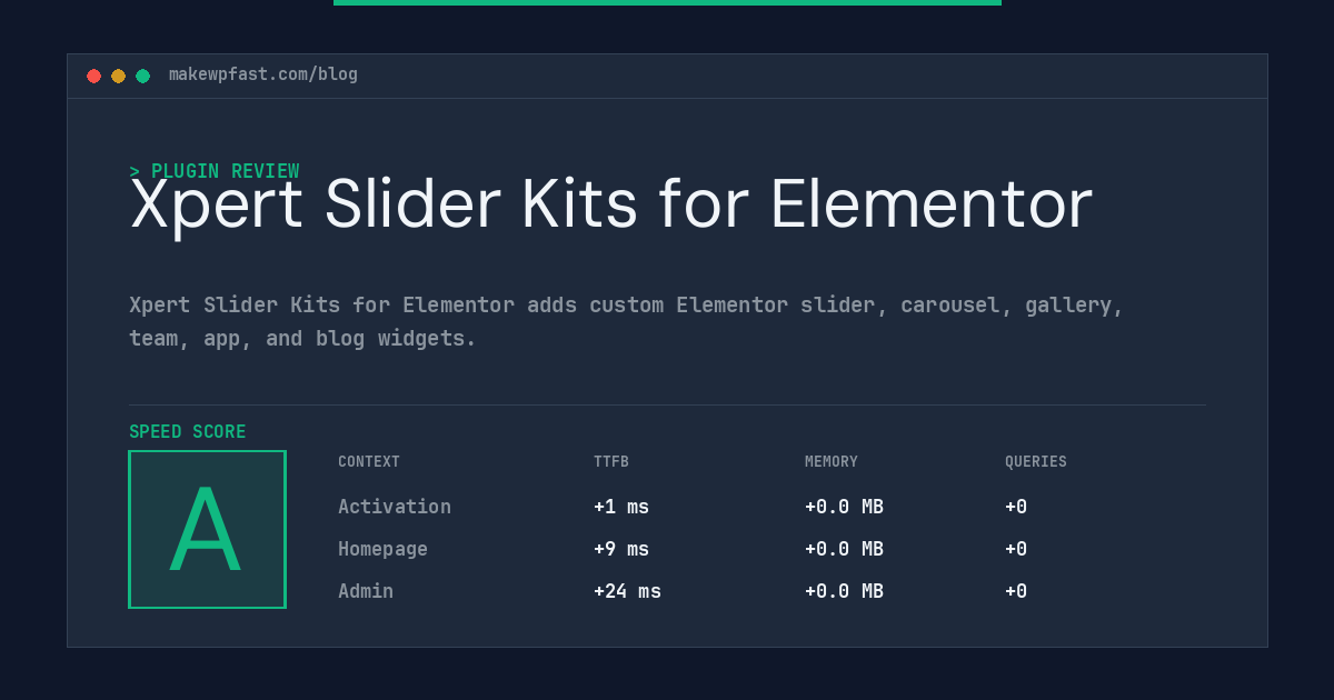 Xpert Slider Kits for Elementor - MakeWPFast