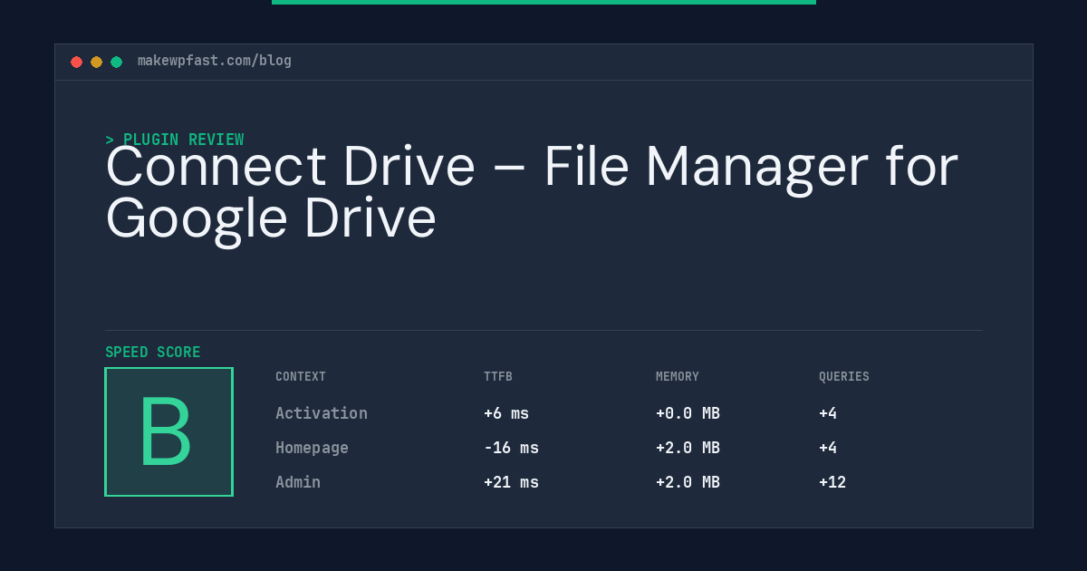 Connect Drive – File Manager for Google Drive - MakeWPFast