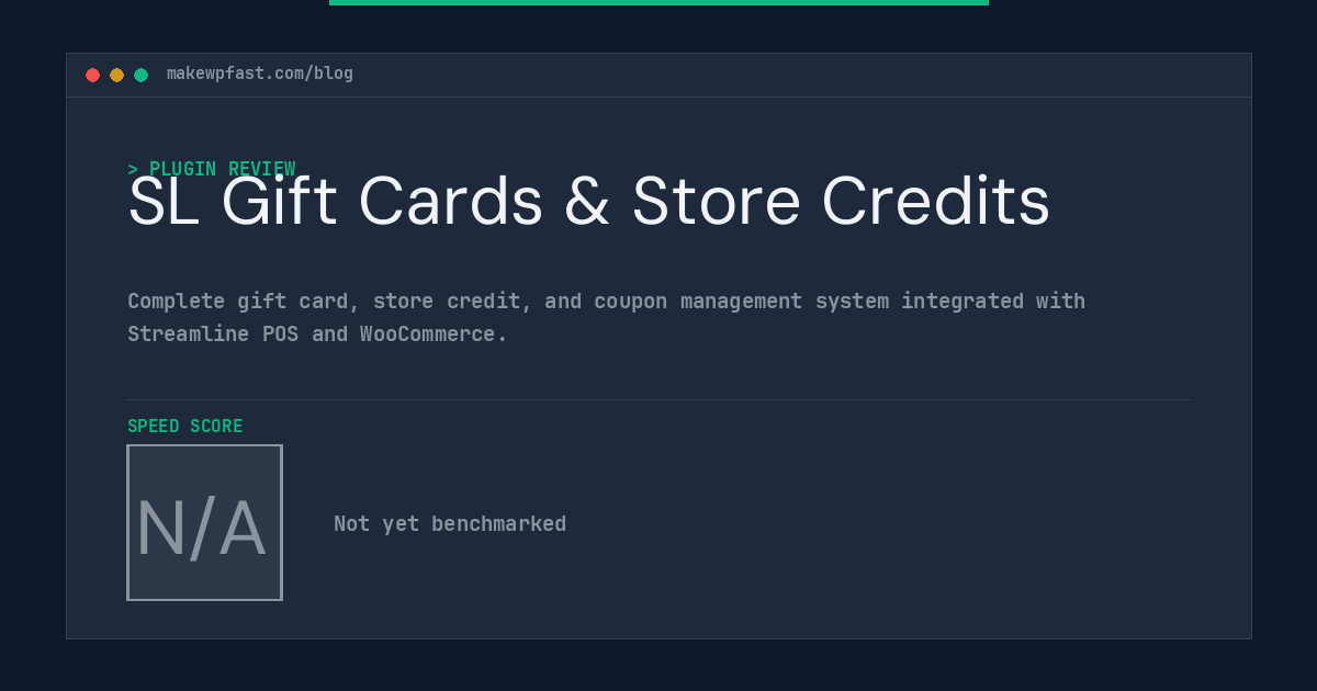 SL Gift Cards & Store Credits - MakeWPFast