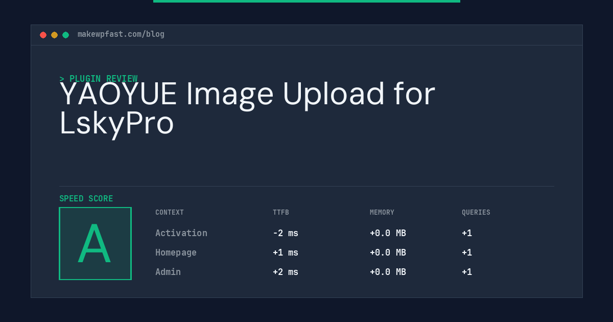 YAOYUE Image Upload for LskyPro - MakeWPFast