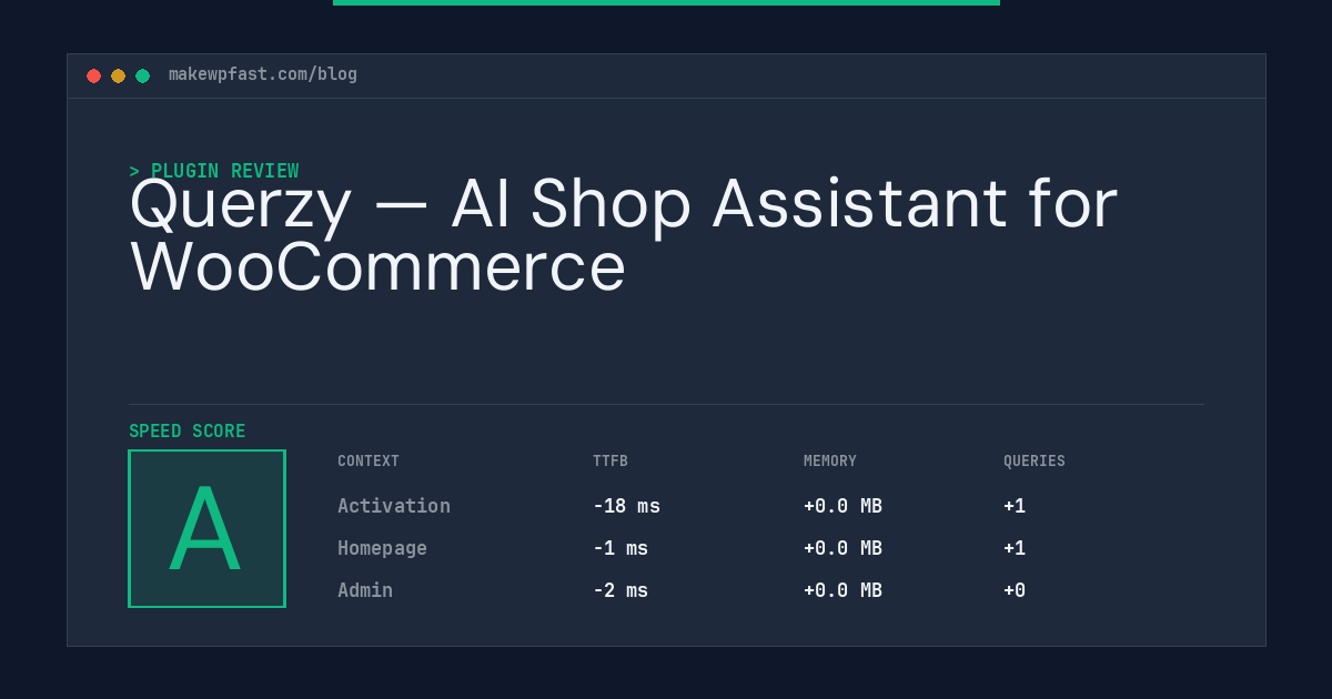 Querzy — AI Shop Assistant for WooCommerce - MakeWPFast