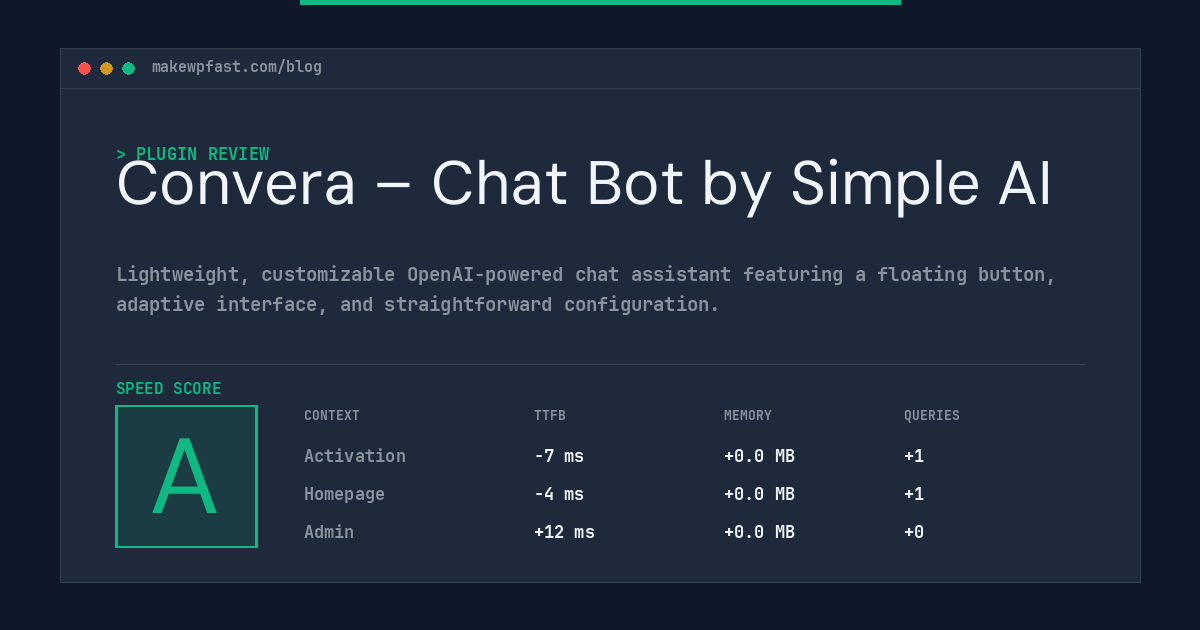 Convera – Chat Bot by Simple AI - MakeWPFast