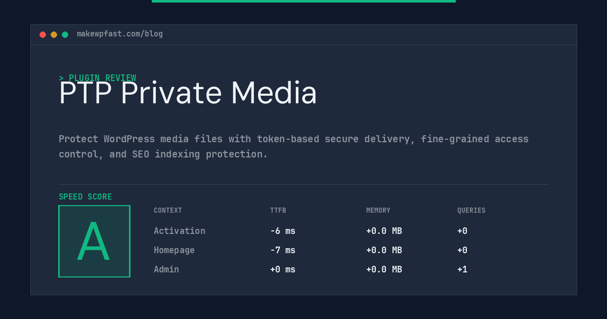 PTP Private Media - MakeWPFast