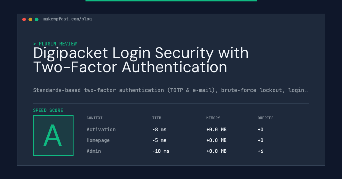 Digipacket Login Security with Two-Factor Authentication - MakeWPFast