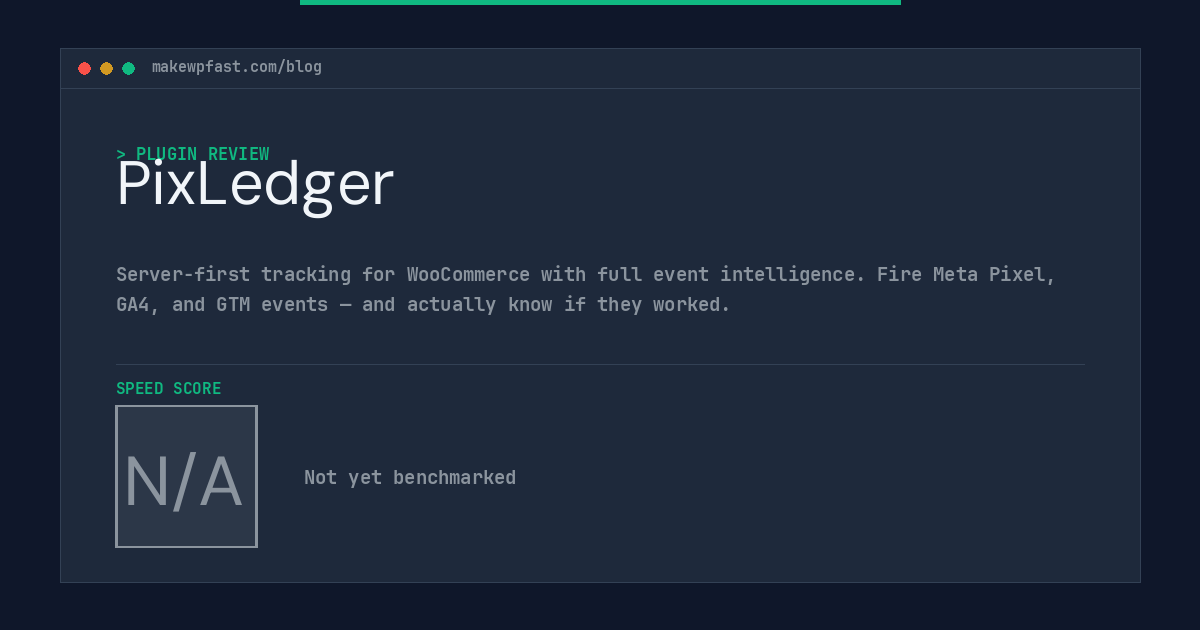 PixLedger - MakeWPFast
