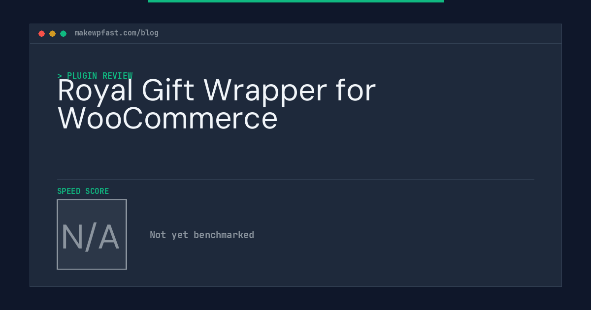 Royal Gift Wrapper for WooCommerce - MakeWPFast