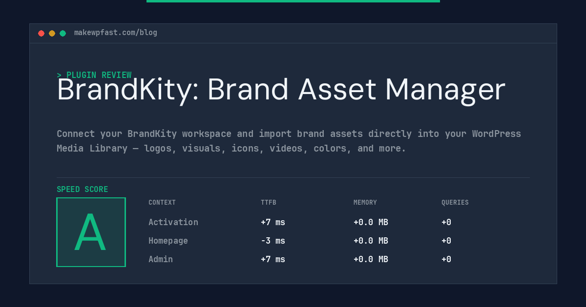 BrandKity: Brand Asset Manager - MakeWPFast