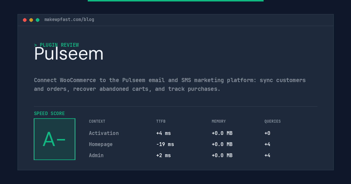 Pulseem - MakeWPFast
