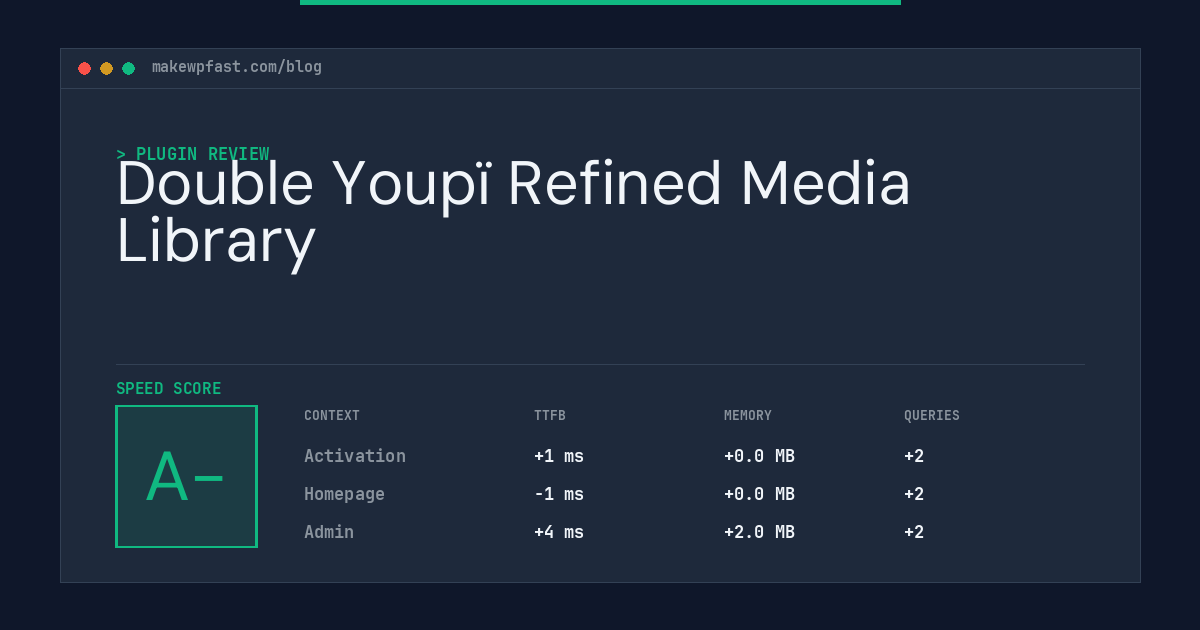 Double Youpï Refined Media Library - MakeWPFast