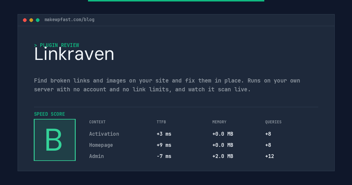 Linkraven - MakeWPFast
