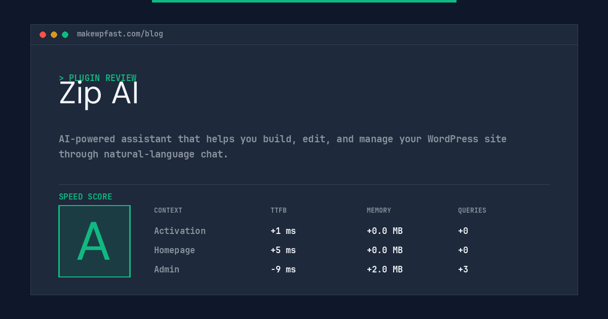 Zip AI - MakeWPFast
