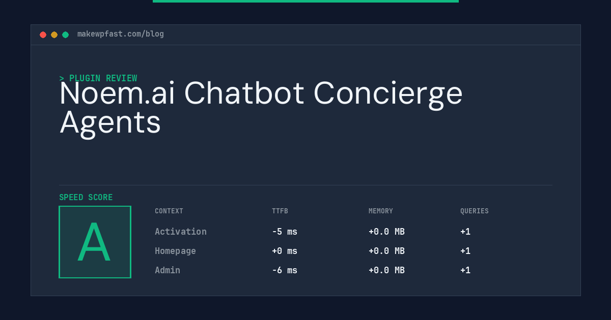 Noem.ai Chatbot Concierge Agents - MakeWPFast