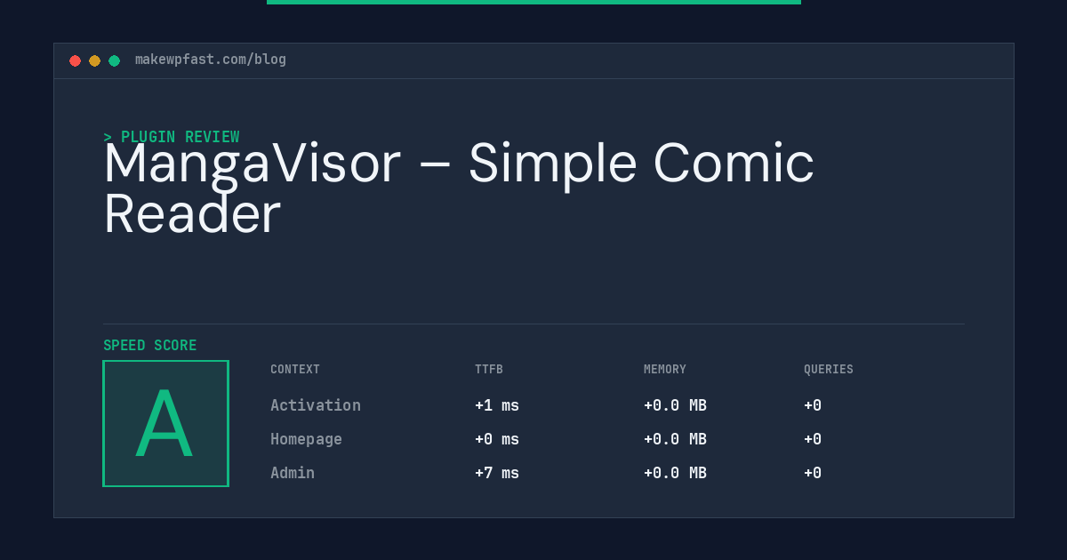 MangaVisor – Simple Comic Reader - MakeWPFast