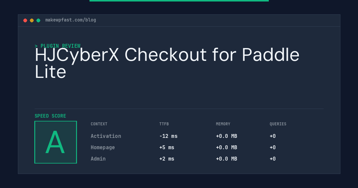 HJCyberX Checkout for Paddle Lite - MakeWPFast