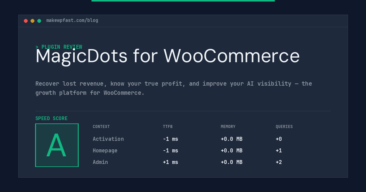 MagicDots for WooCommerce - MakeWPFast