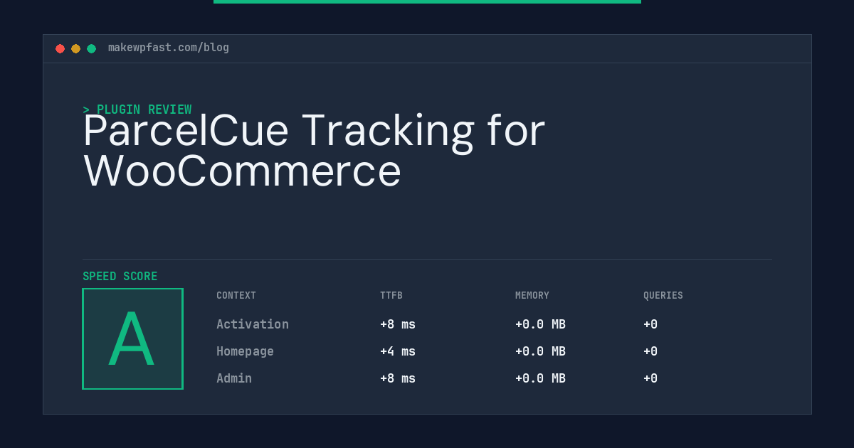 ParcelCue Tracking for WooCommerce - MakeWPFast