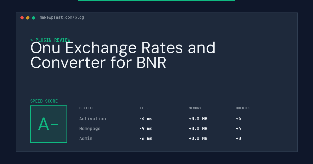 Onu Exchange Rates and Converter for BNR - MakeWPFast