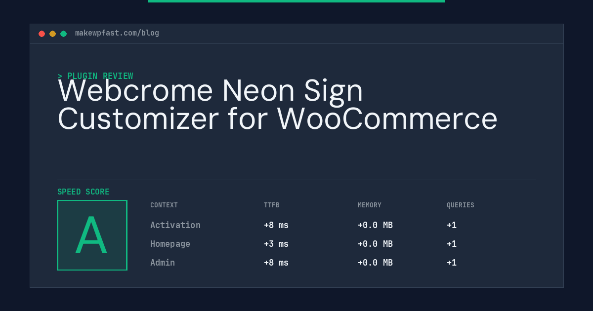 Webcrome Neon Sign Customizer for WooCommerce - MakeWPFast