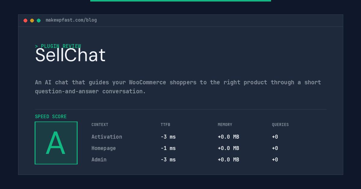SellChat - MakeWPFast